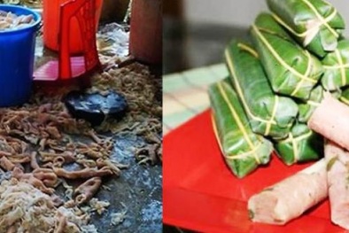 Kiểm tra cơ sở chế biến nem chua siêu bẩn ở Thanh Hóa